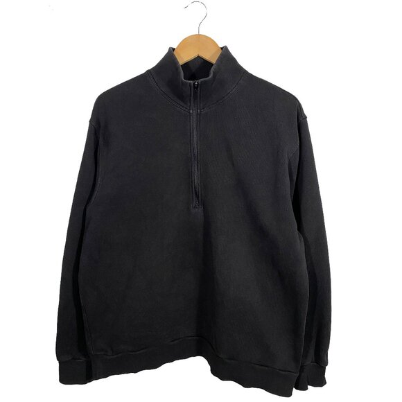 Lululemon Black Pullover Quarter-Zip Sweatshirt - Picture 1 of 5